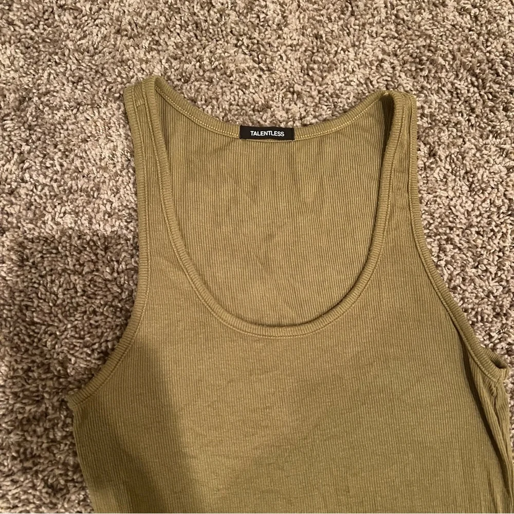 Talentless Rib Tank Dress - Picture 2 of 5
